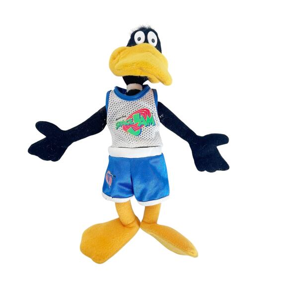 Vintage Warner Brothers 1996 Space Jam Daffy Duck Plush - Picture 1 of 4